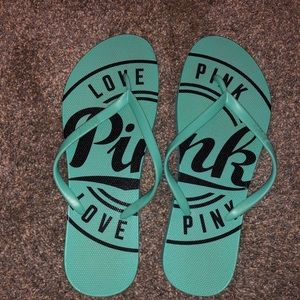 PINK flip flops